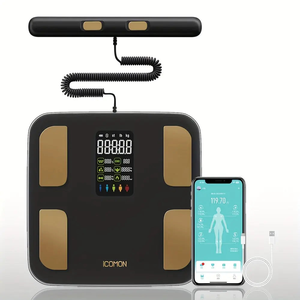 Wireless Smart Body Scale with LED Display-1