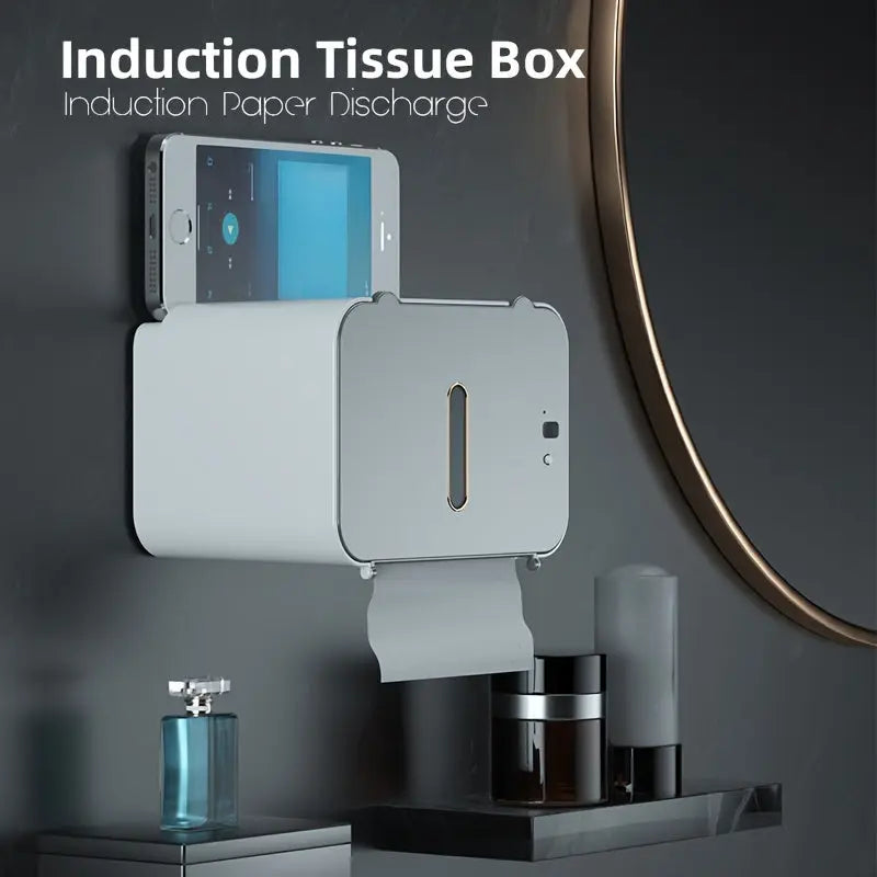 Smart Sensor Tissue Box Rechargeable Auto Dispenser-3