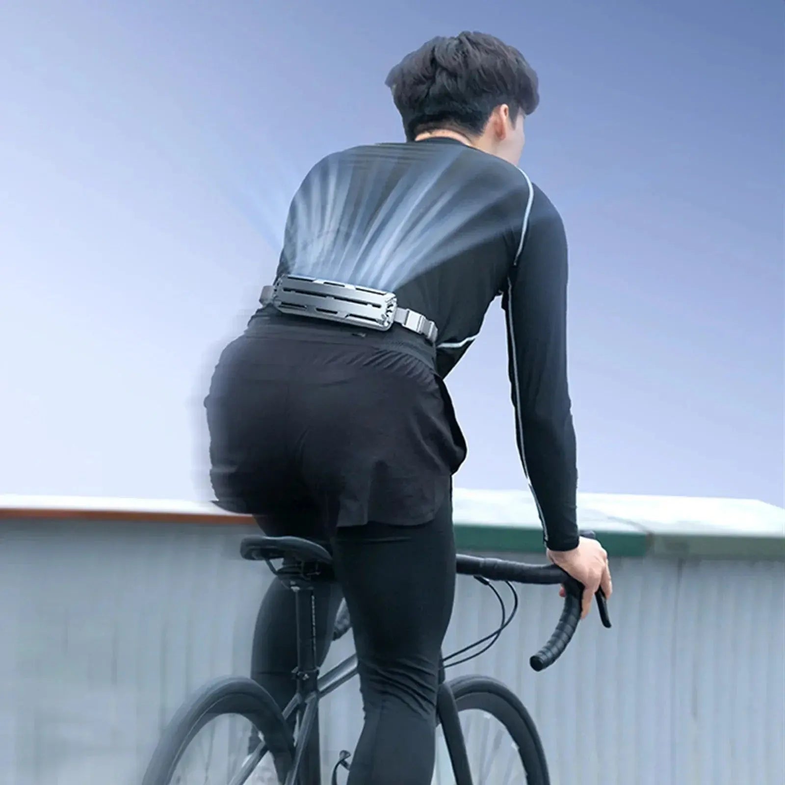 Smart Portable Ice Belt Fan USB Cooling Summer Fan-4