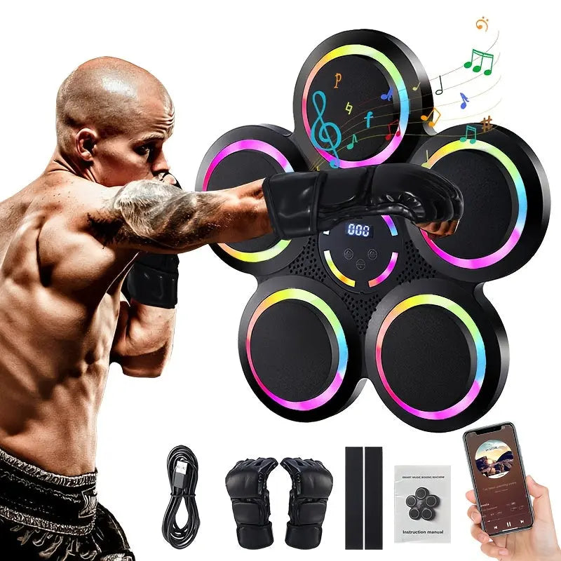 9-Speed Smart Boxing Machine with Wireless Music-3