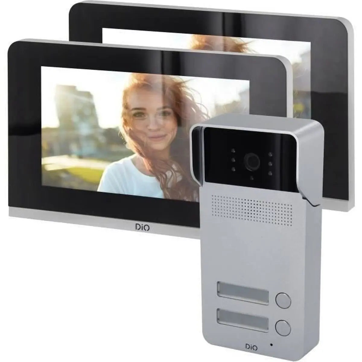 Smart Video-Porter Chacon Grey 2 Pieces-0