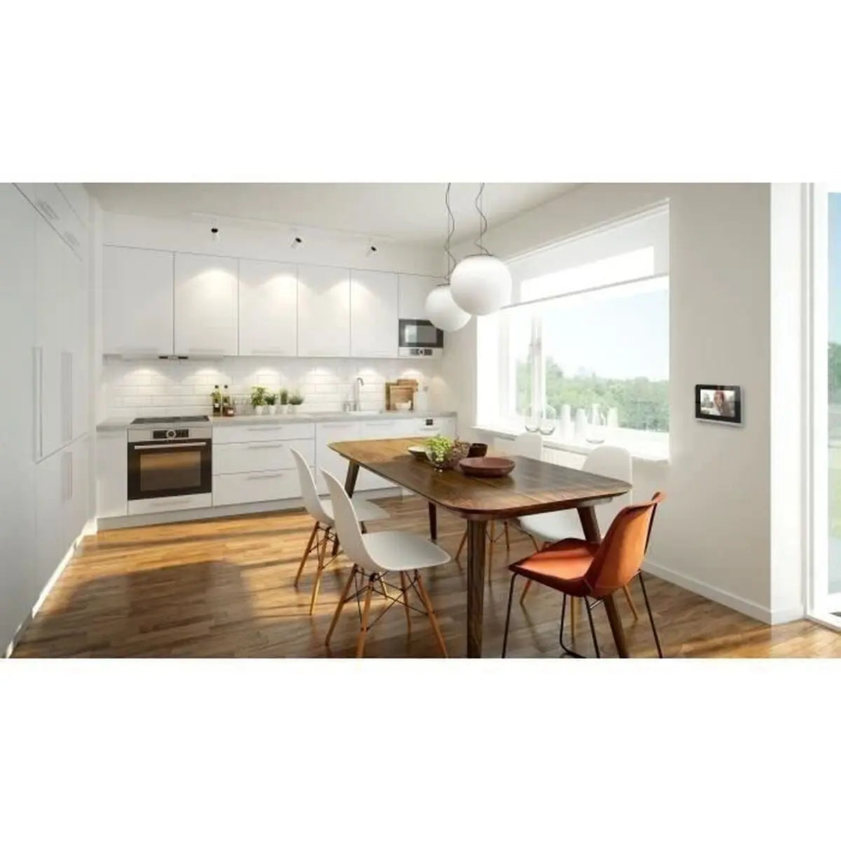 Smart Video-Porter Chacon Grey 2 Pieces-1