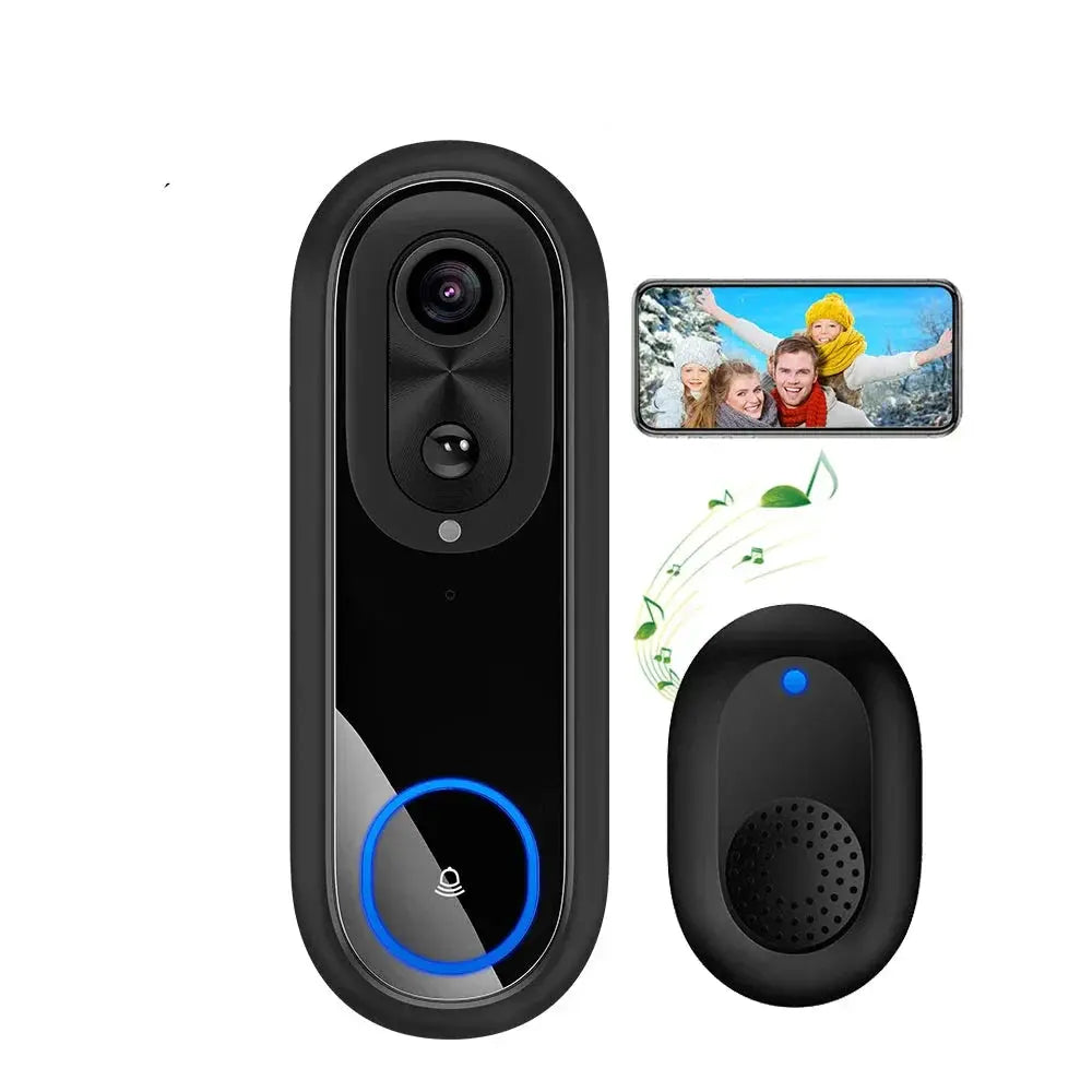 WiFi Video Doorbell Smart Camera (1080P)-0