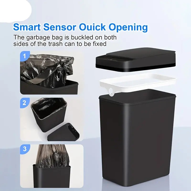 Smart Sensor Trash Can for Home-2