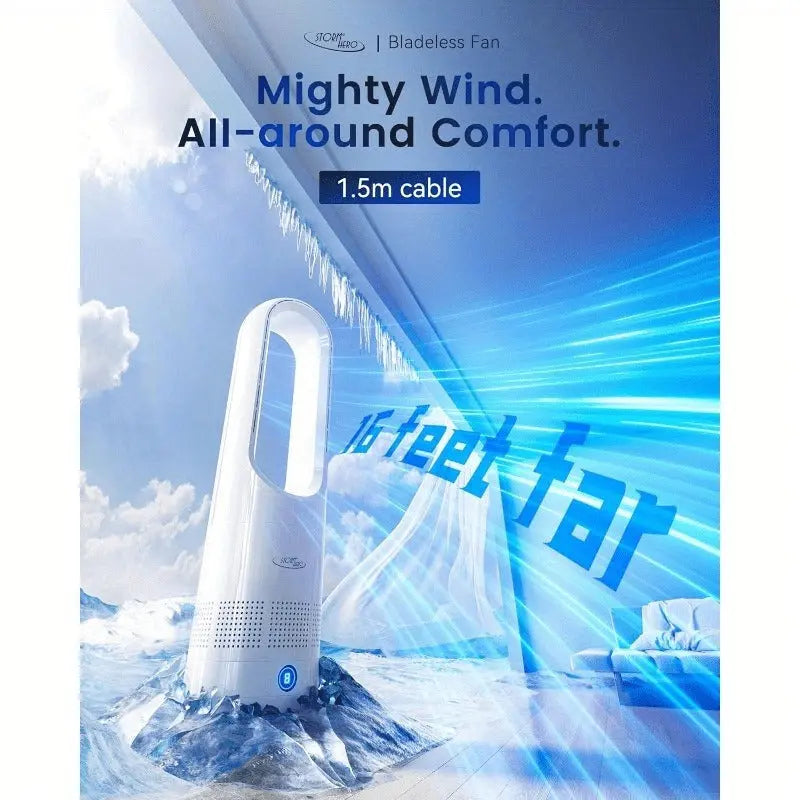 Standing Tower Fan Smart Oscillating Quiet Floor Fan-3