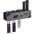 Smart Wall Toothbrush Holder with Toothpaste Dispenser-0