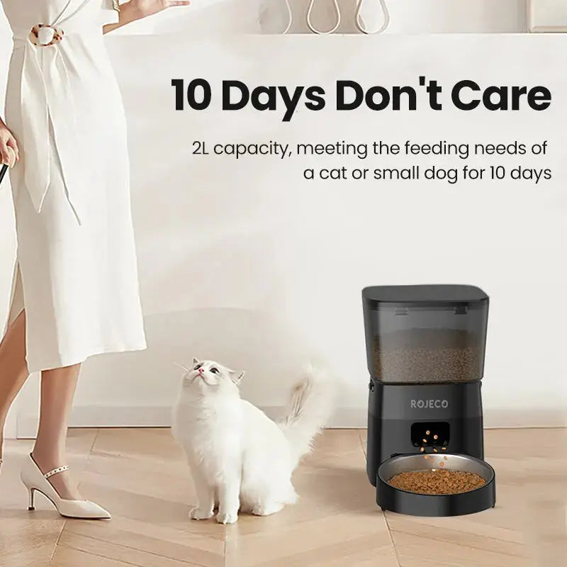 Smart Control Automatic Pet Feeder for Cats and Dogs-3