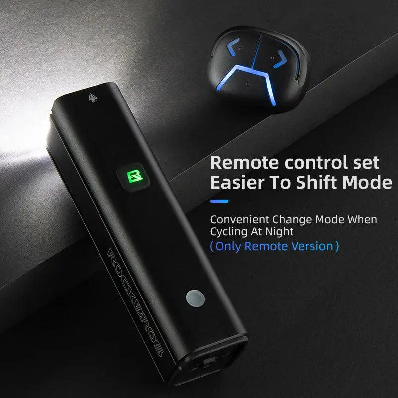 Bike Front Light 1500LM, 5000mAh Rechargeable LED Headlamp with Smart Sensor-3