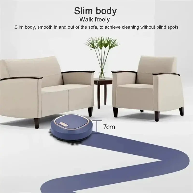 Mini Smart Sweeping Robot Vacuum Mop-3