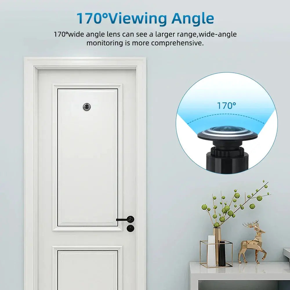 Smart Video Peephole Camera WiFi Door Viewer-2