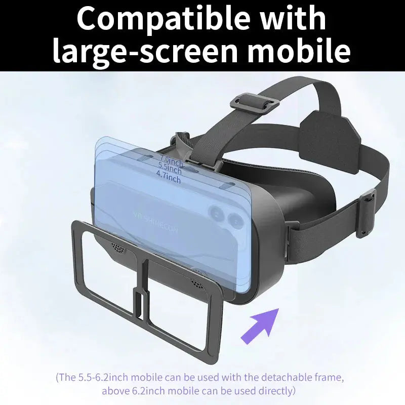 3D VR Glasses with Smart Goggles for Smartphones-3