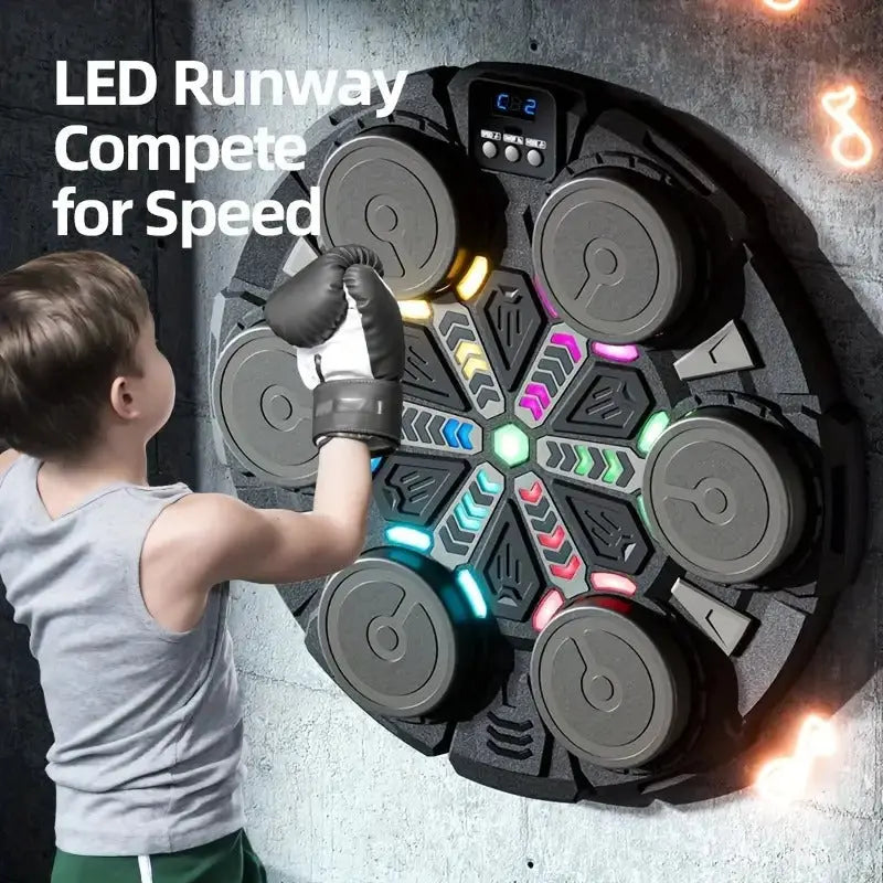 Music Boxing Machine Wall-Mounted Smart Trainer-2