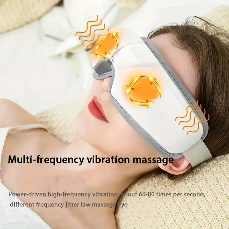 Smart Eye Massager with Heat Therapy and Vibration-1