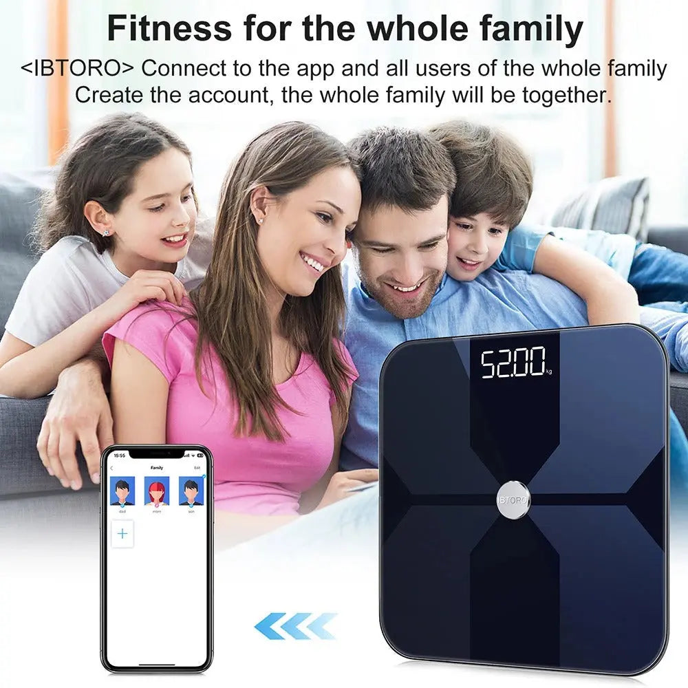 Body Fat Scale Smart Digital WiFi Bluetooth-2